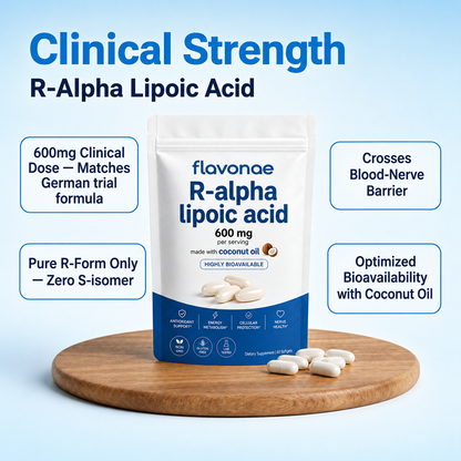 Pure R-Alpha Lipoic Acid for Nerve Health