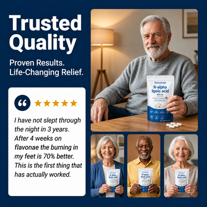 Pure R-Alpha Lipoic Acid for Nerve Health