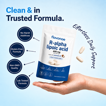 Pure R-Alpha Lipoic Acid for Nerve Health