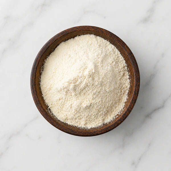 Bowl of R-Alpha Lipoic Acid powder
